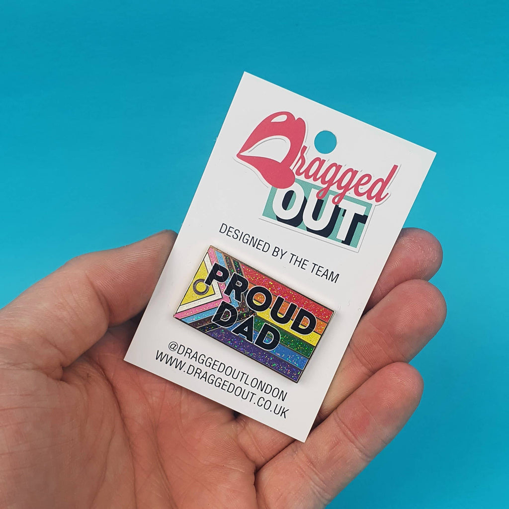 Proud Dad Pin Badge