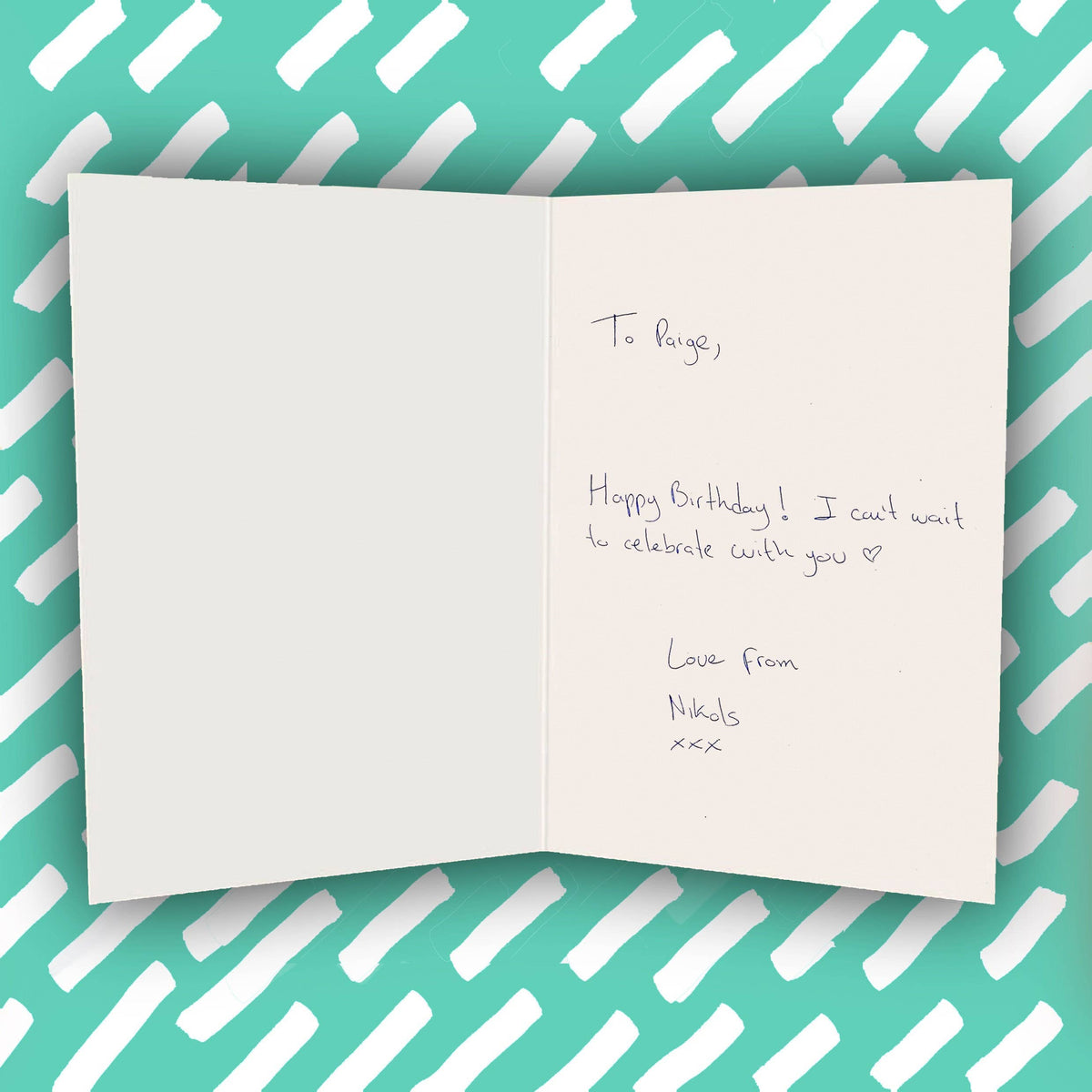 Non-Binary Coming Out Congratulations Card | LGBT | Enby: Blank card