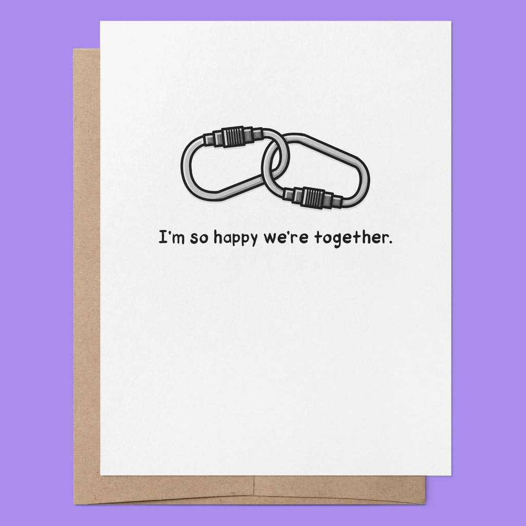 I'm So Happy We're Together | LGBTQ+ Love Relationship Card