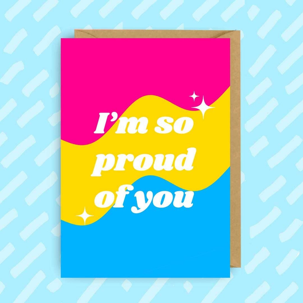 Pansexual Coming Out Congratulations Card | Lgbt Pride