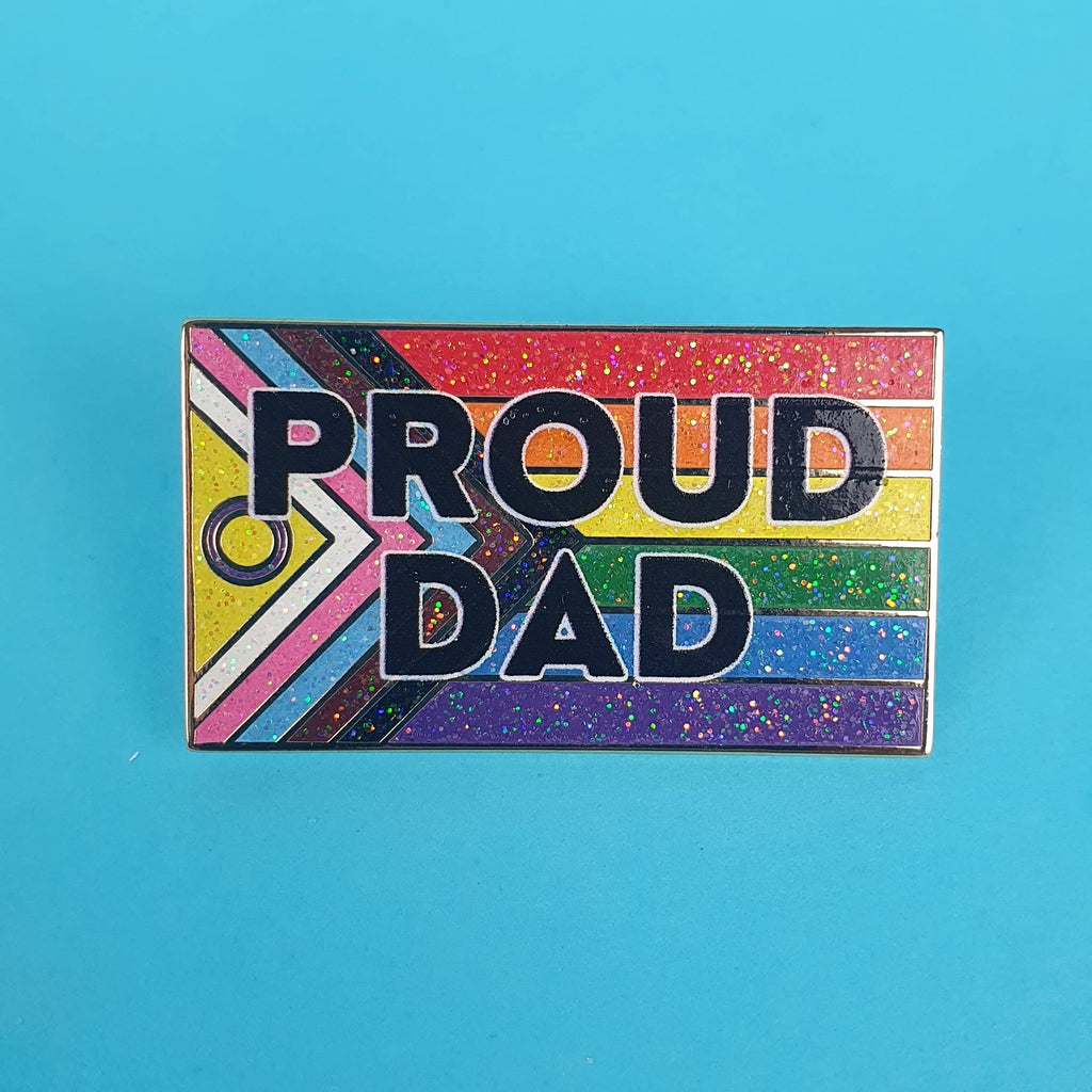 Proud Dad Pin Badge