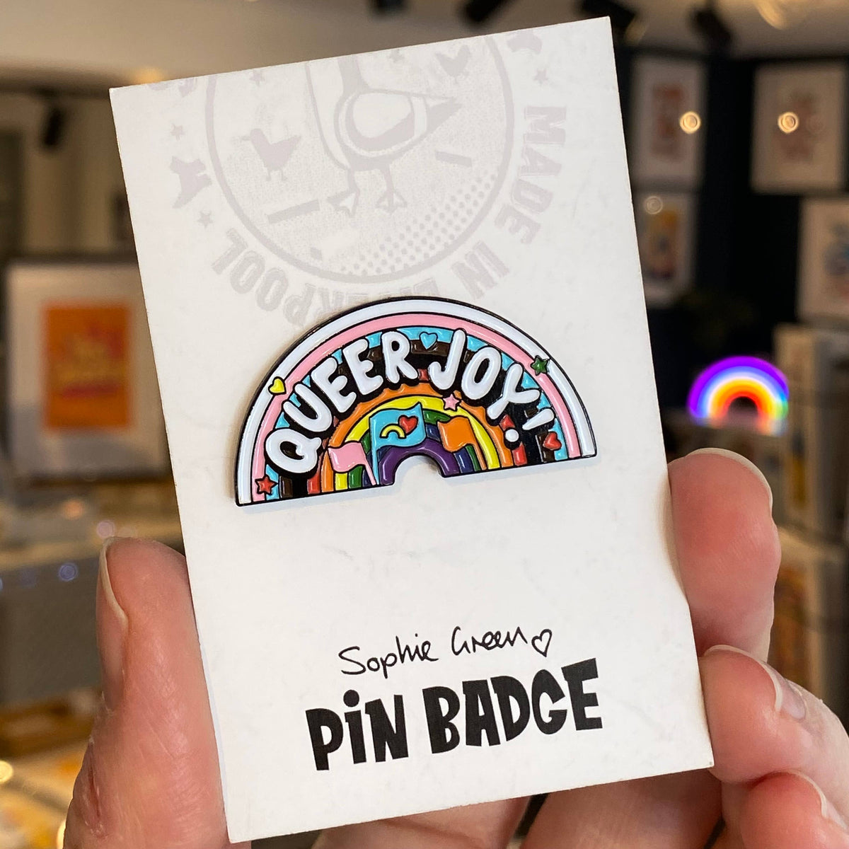 Queer Joy! Enamel Pin Badge