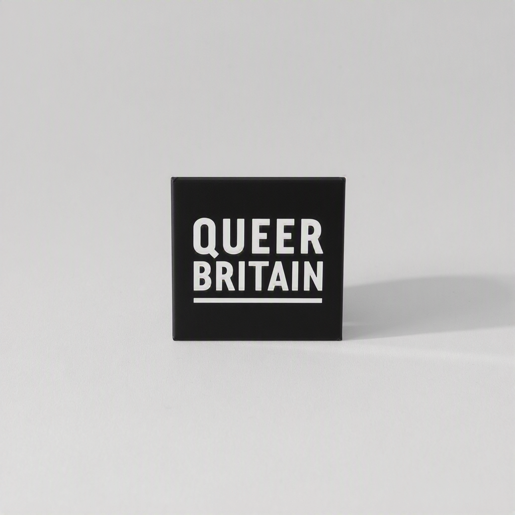 Queer Britain Magnet - Black