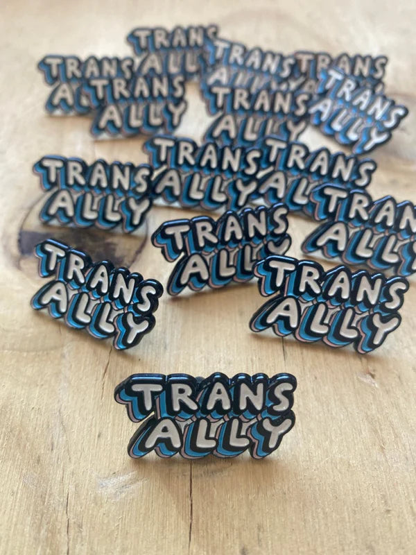Fox Fisher - Trans Ally (Enamel Pin)