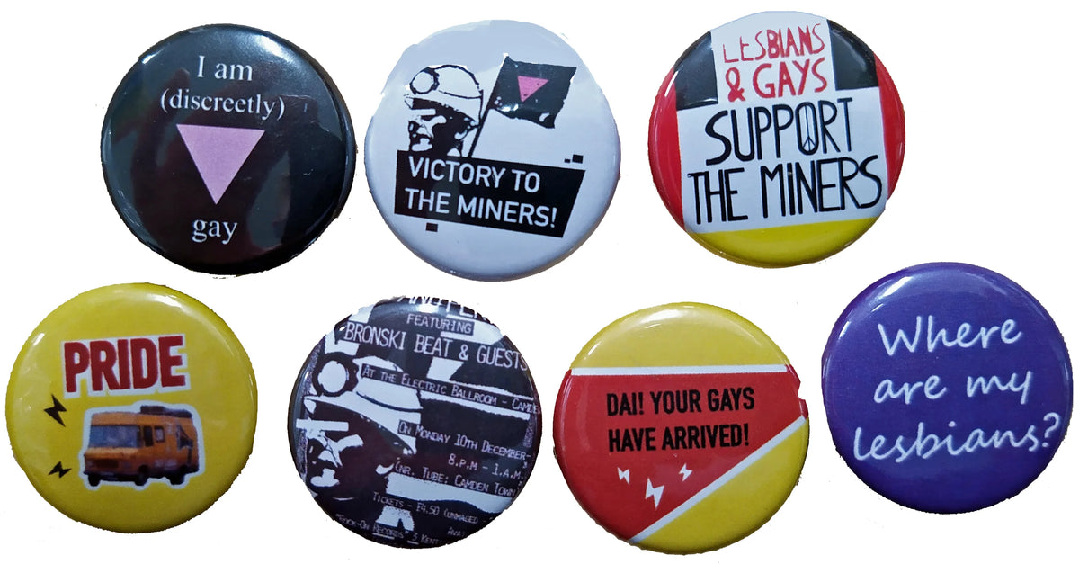 Assorted LGSM Pin Badge