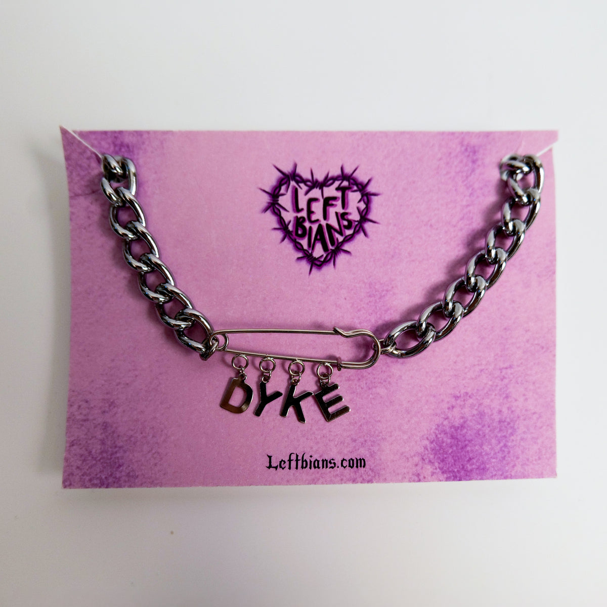 Dyke kilt pin chunky chain (18"-22")