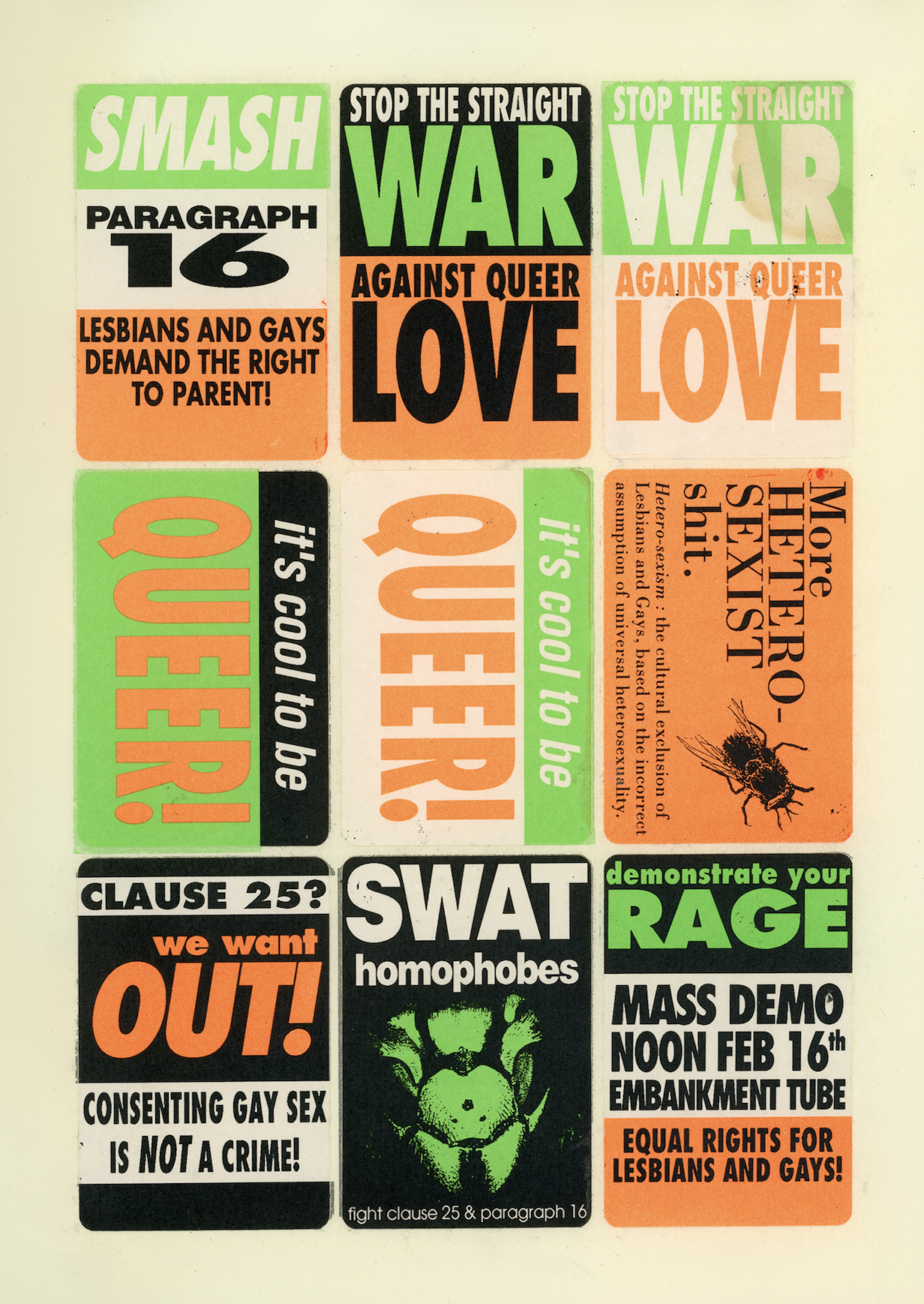 Queer Protest Print - A3 Print (Chris Holland)
