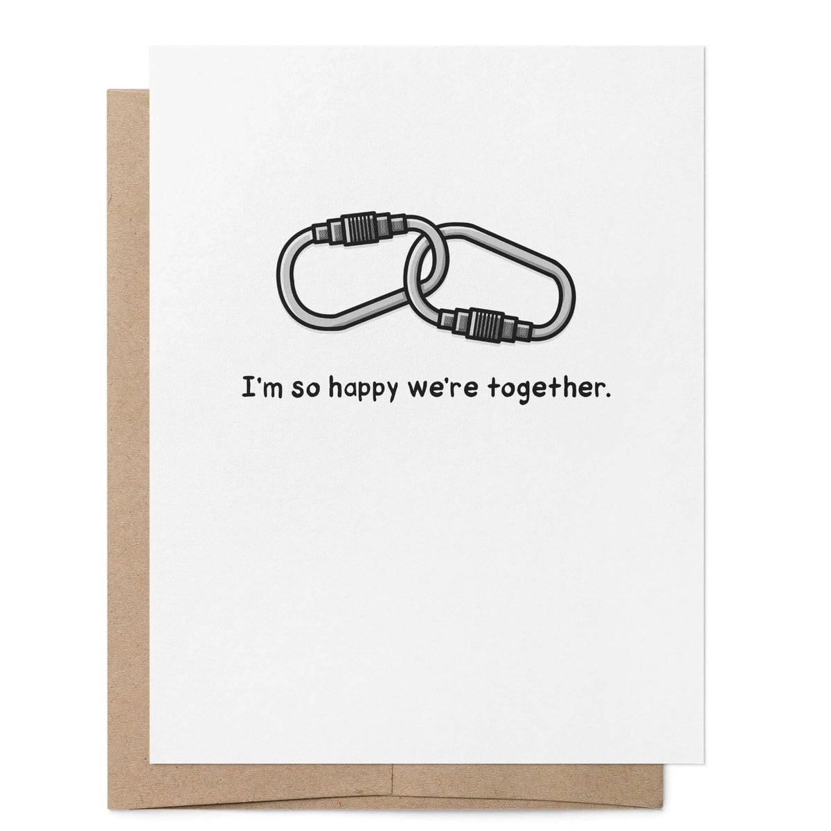 I'm So Happy We're Together | LGBTQ+ Love Relationship Card