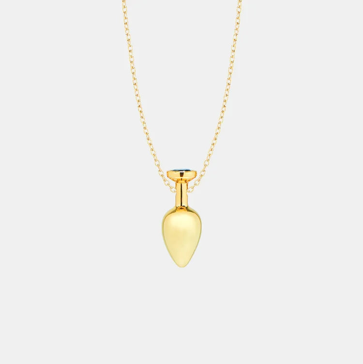 BUTT PLUG PENDANT NECKLACE